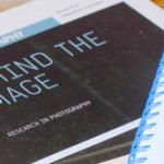 Close up of front cover of Behind the Image